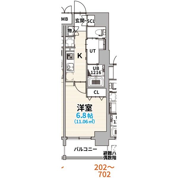 GranVia丸の内の間取り