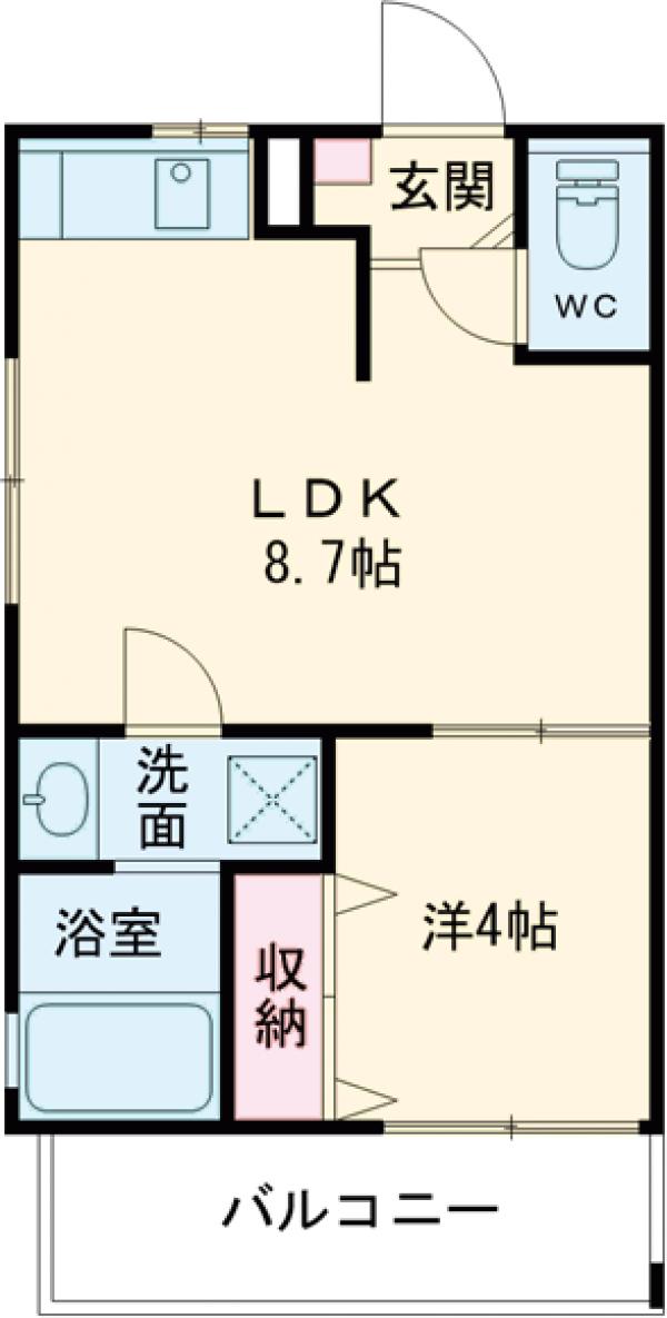 エクストリーム小禄の間取り