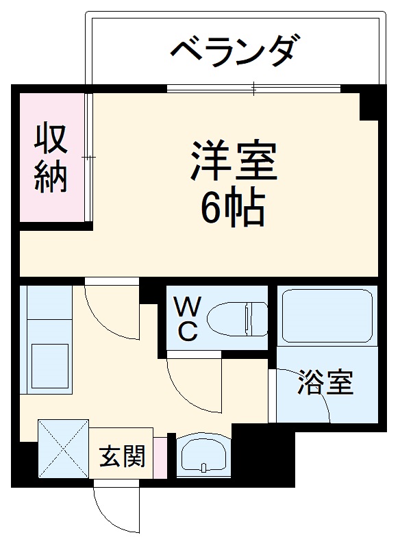 クレール柏の間取り
