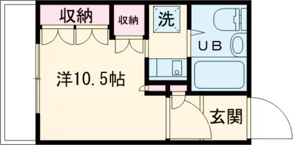CK西大路の間取り