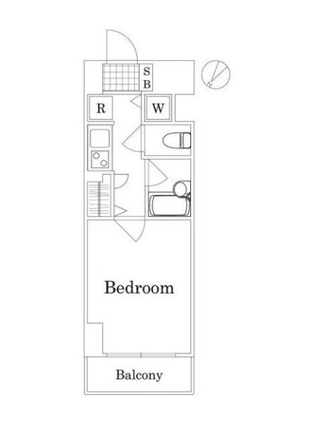 パークウェル川崎弐番館の間取り
