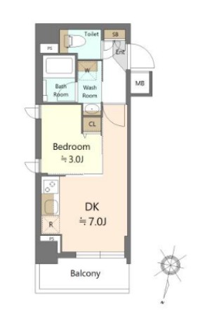 SHOKEN Residence西馬込の間取り