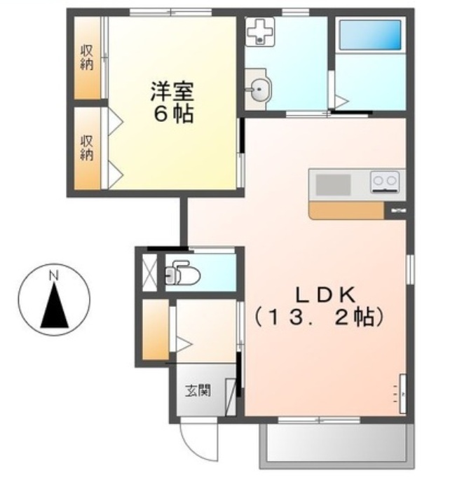 マグランⅠの間取り