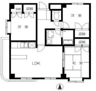 タチマンション沼袋の間取り