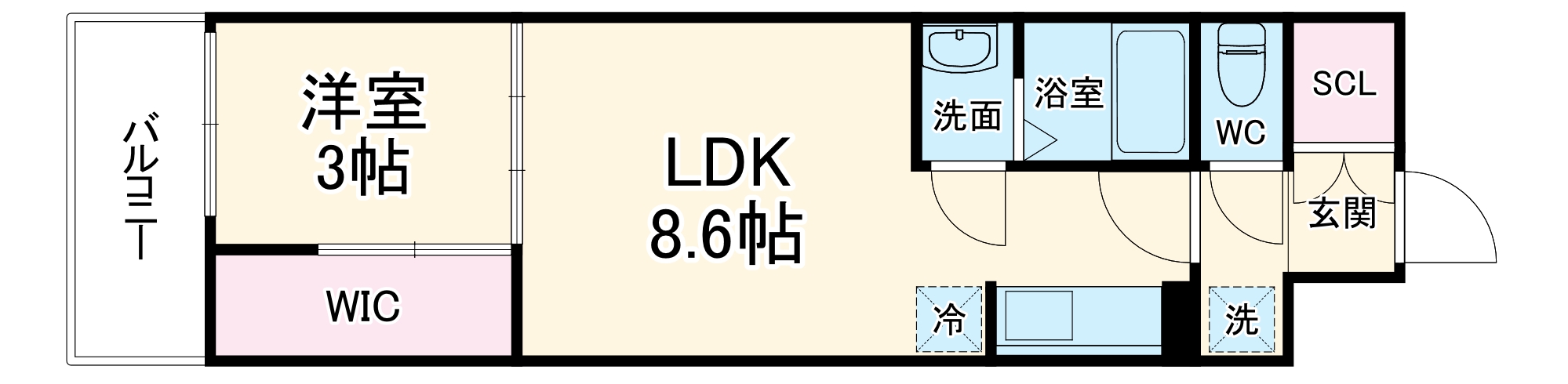 シエーナグランデ四条烏丸 の間取り