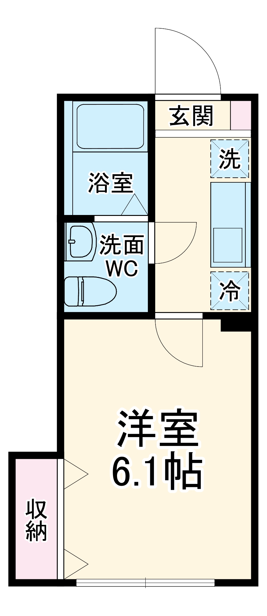 アザーレ・プラネ生田の丘の間取り