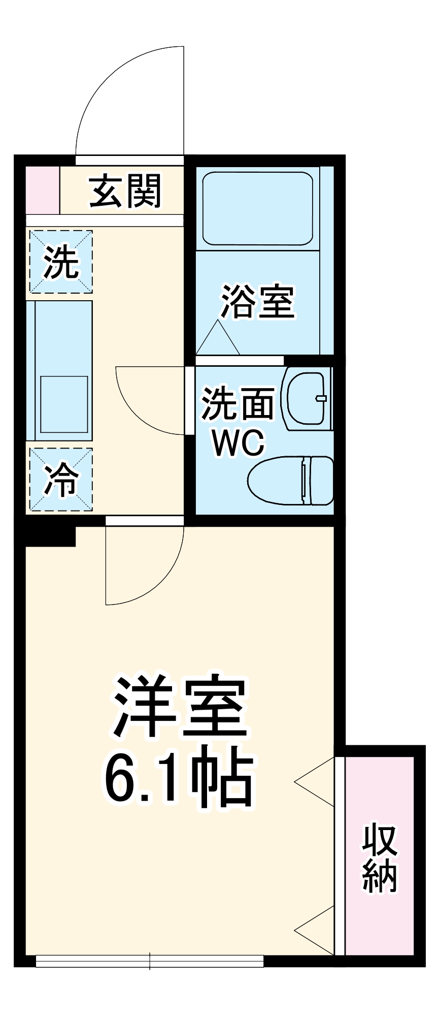 アザーレ・プラネ生田の丘の間取り