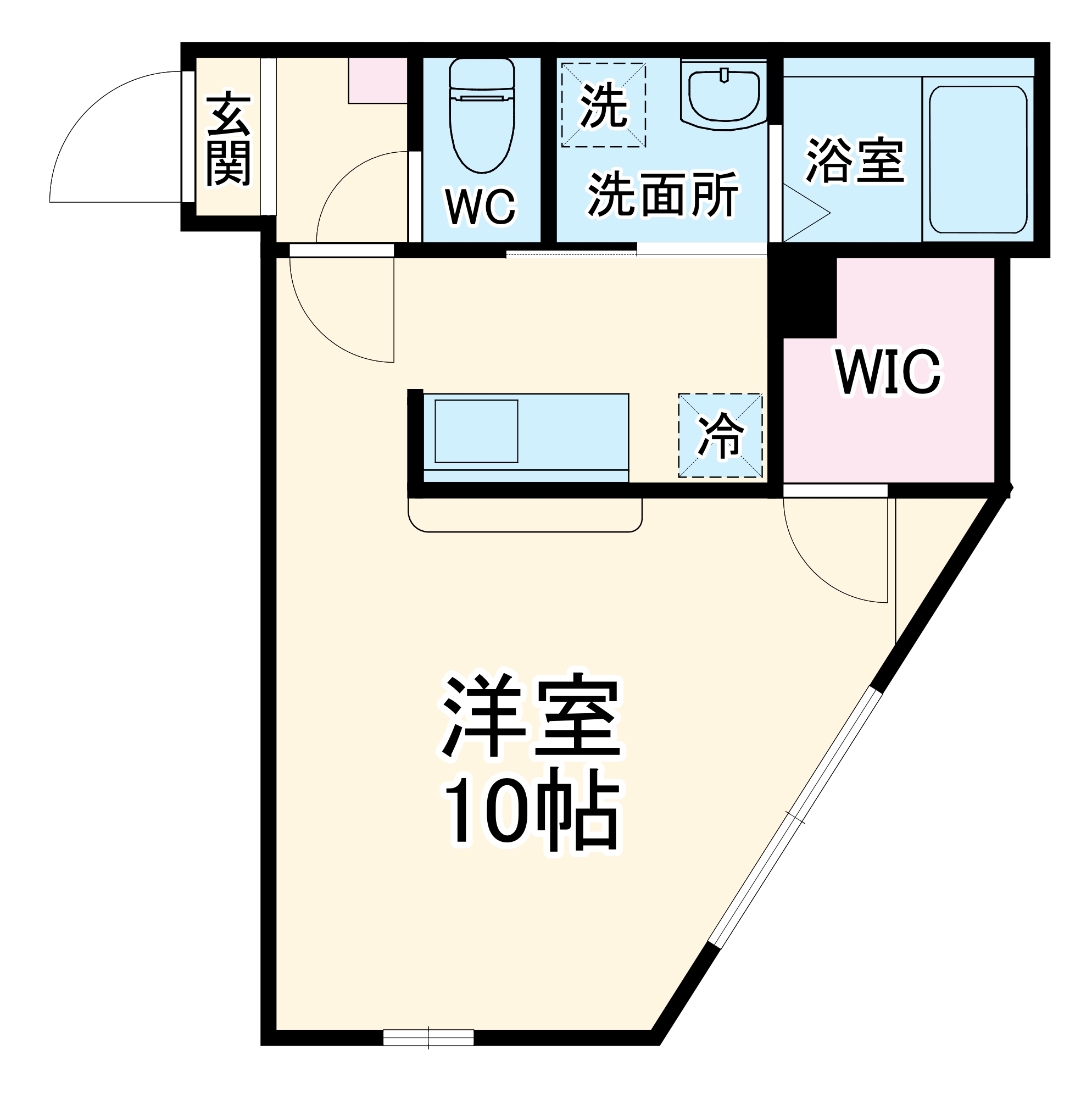 アザーレ・プラネ生田の丘の間取り
