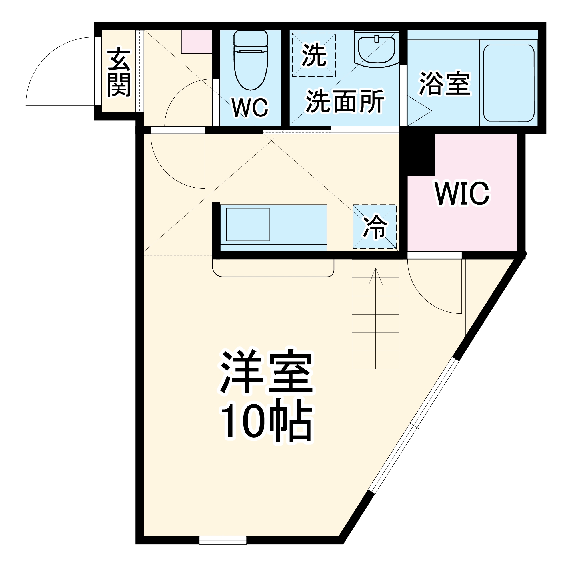 アザーレ・プラネ生田の丘の間取り