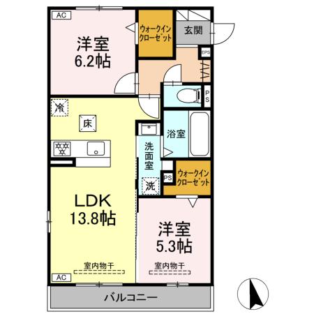 シリウスの間取り