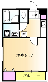 リュミエールⅢの間取り