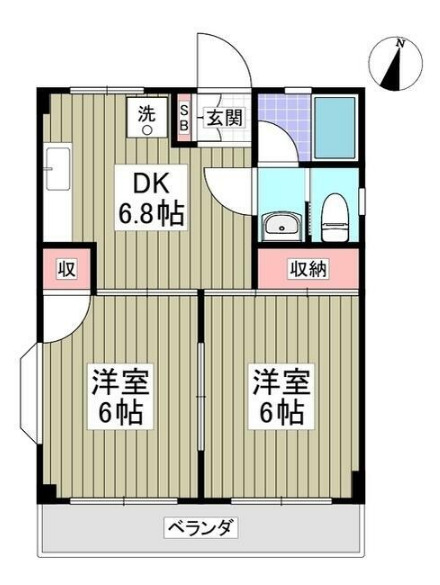 グリーンピアの間取り