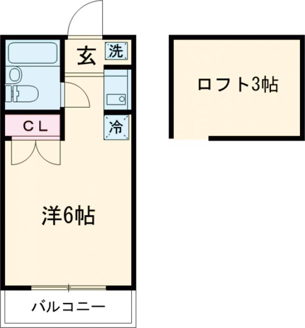リトルブーケ久我山の間取り
