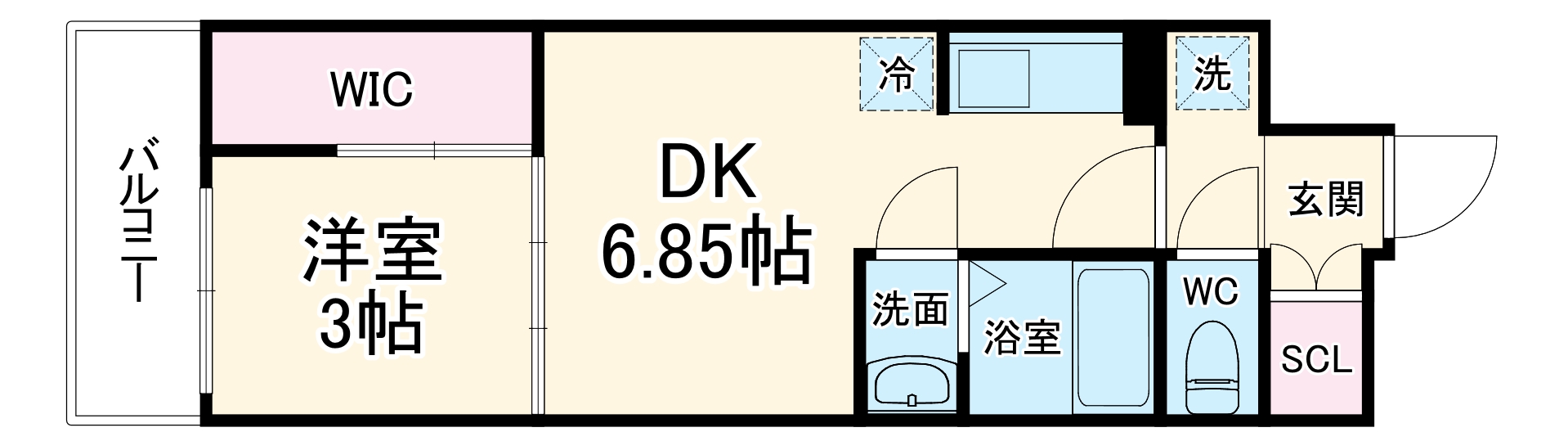 シエーナグランデ四条烏丸 の間取り