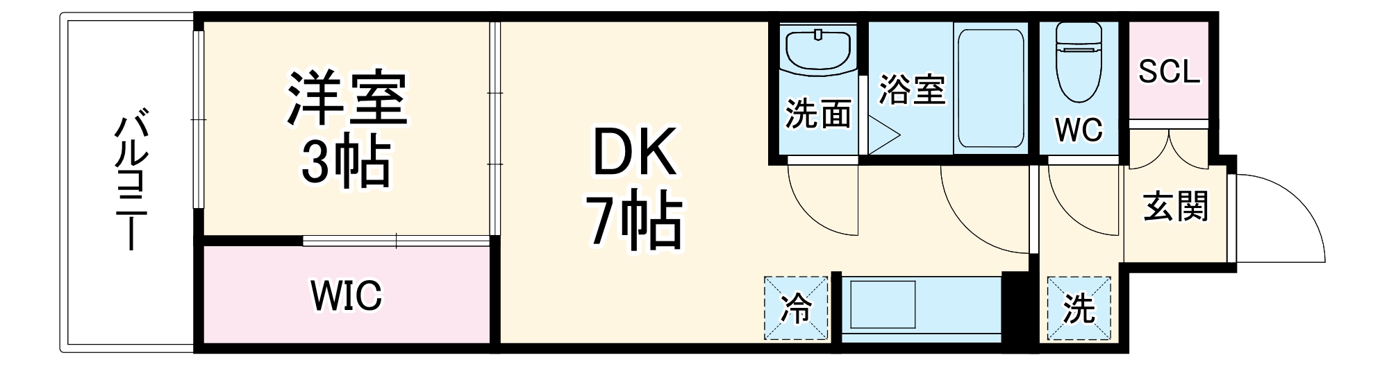 シエーナグランデ四条烏丸 の間取り