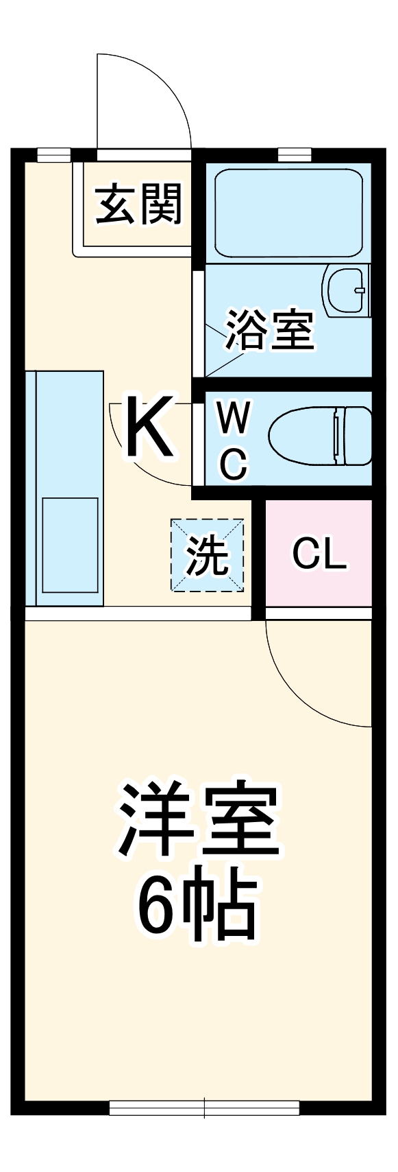 アークヒルBの間取り
