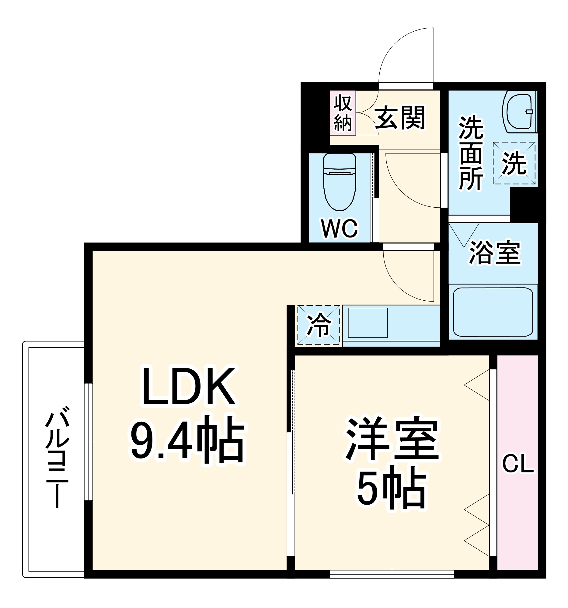RIZE春日部の間取り