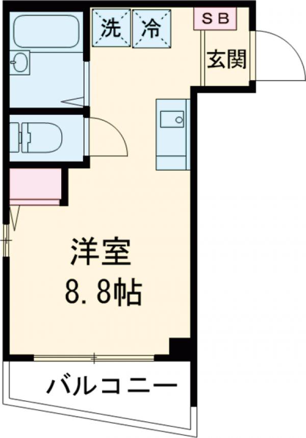 EXE板橋WESTの間取り