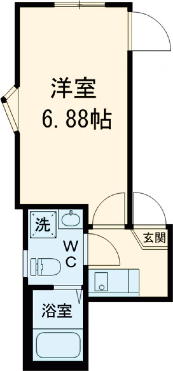 レジデンス青井の間取り