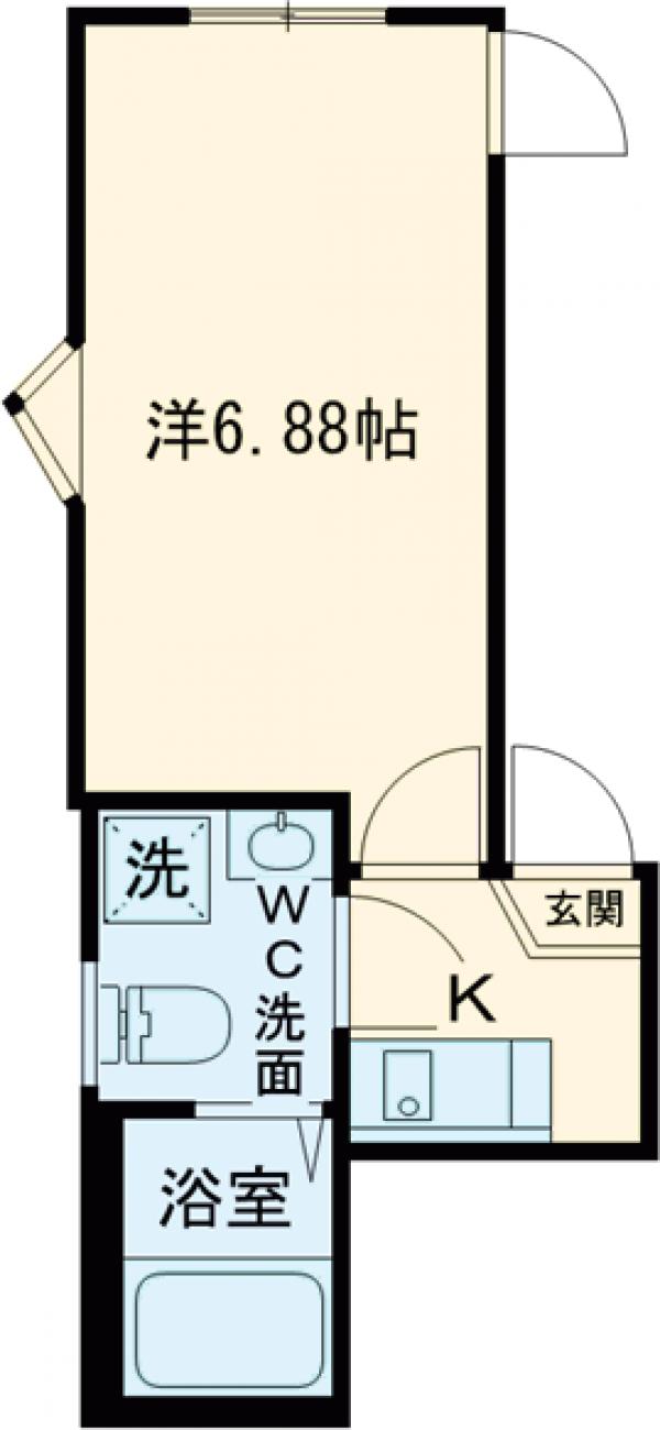 レジデンス青井の間取り