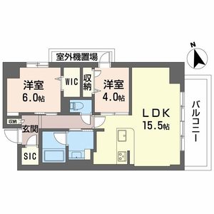 サンエール南堀江の間取り