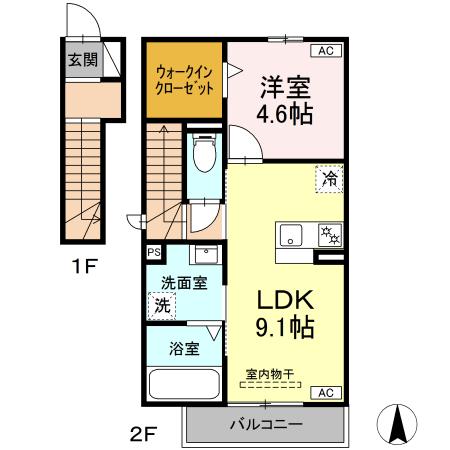 ポポラーレの間取り