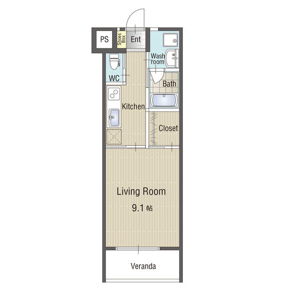 U・TOPIA36の間取り