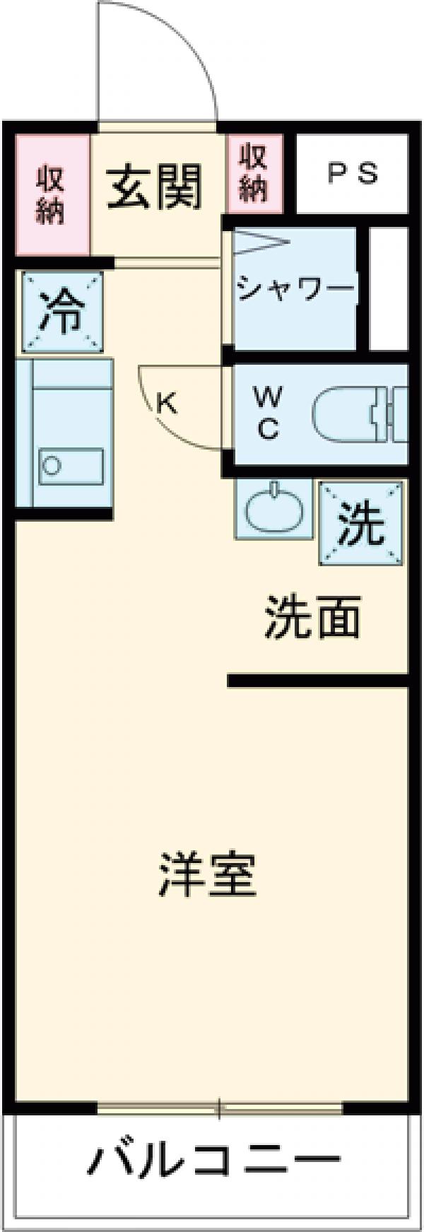 ペガサスマンション経堂の間取り