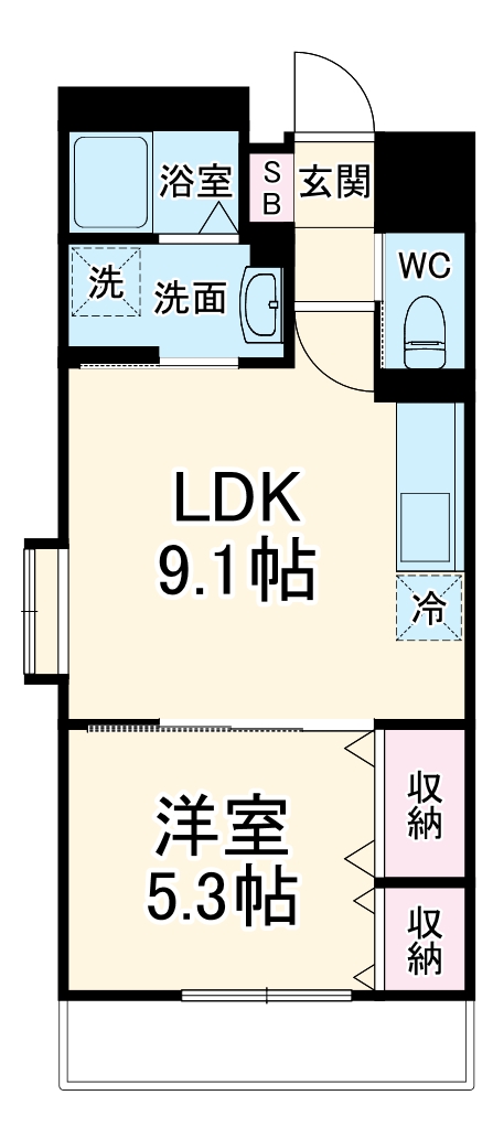 モリオンパレスの間取り