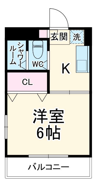 シャルマンYMの間取り