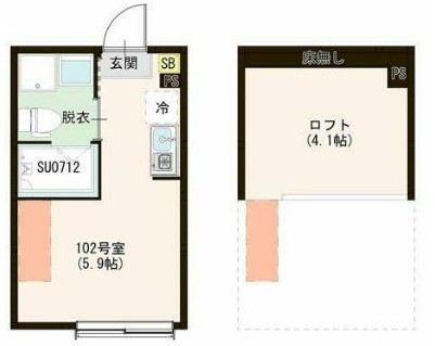 ハーモニーテラス上石神井Ⅴの間取り
