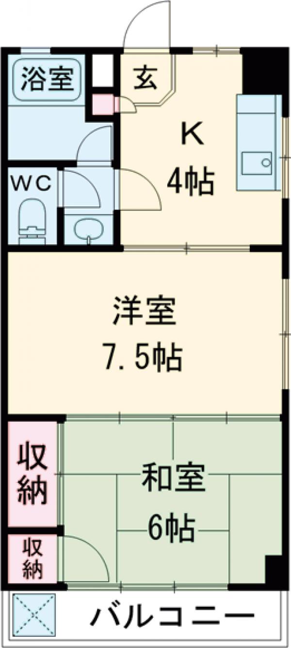 リオナマンションの間取り