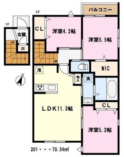 イル プリモの間取り