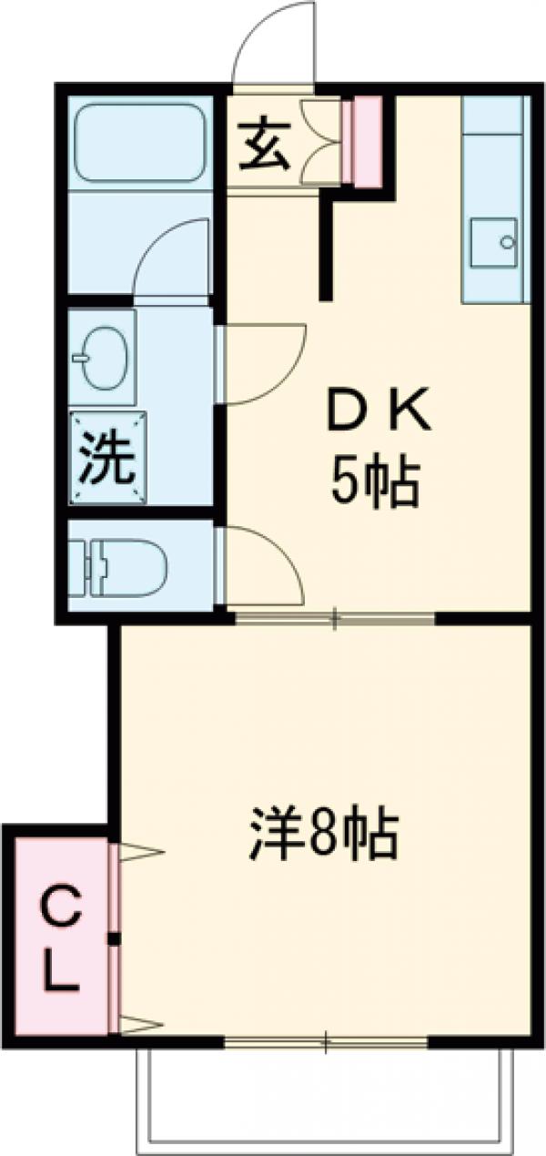 チェリーハイム和久の間取り