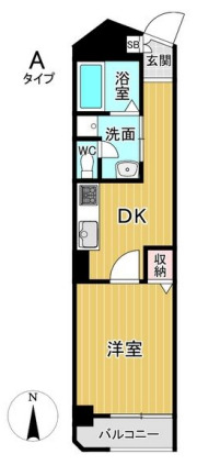 桂グランドハイツの間取り