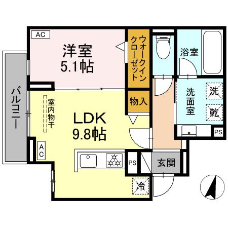 luvita上社の間取り