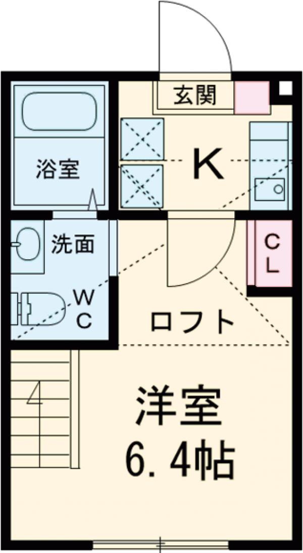 ショコラRezeの間取り