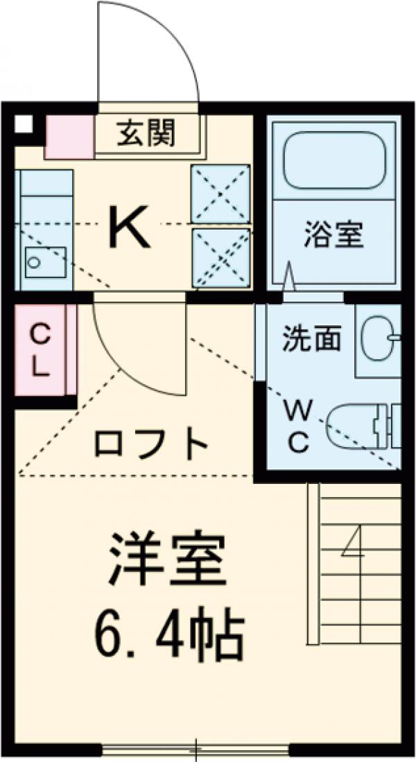 ショコラRezeの間取り