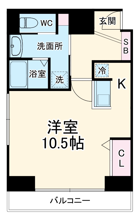 ラメゾンフジの間取り