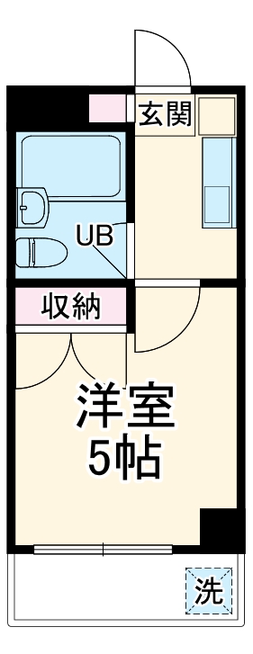 スクエアハイムⅢの間取り