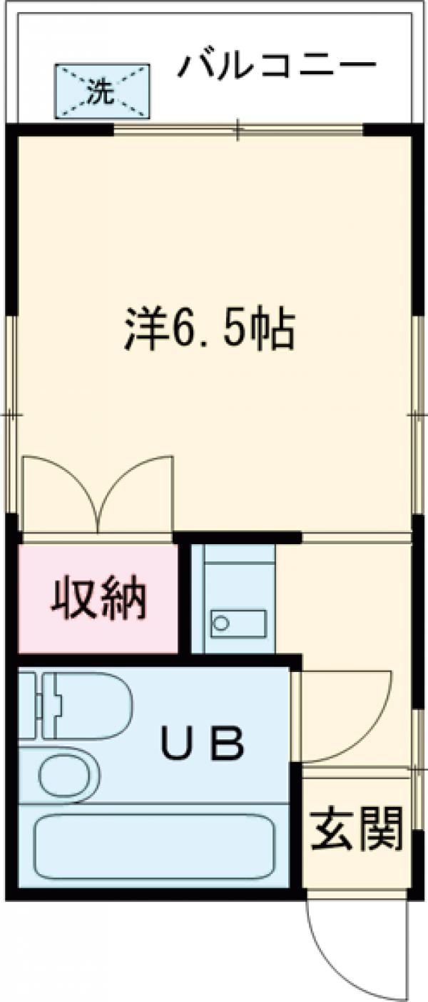 ユンハイツの間取り