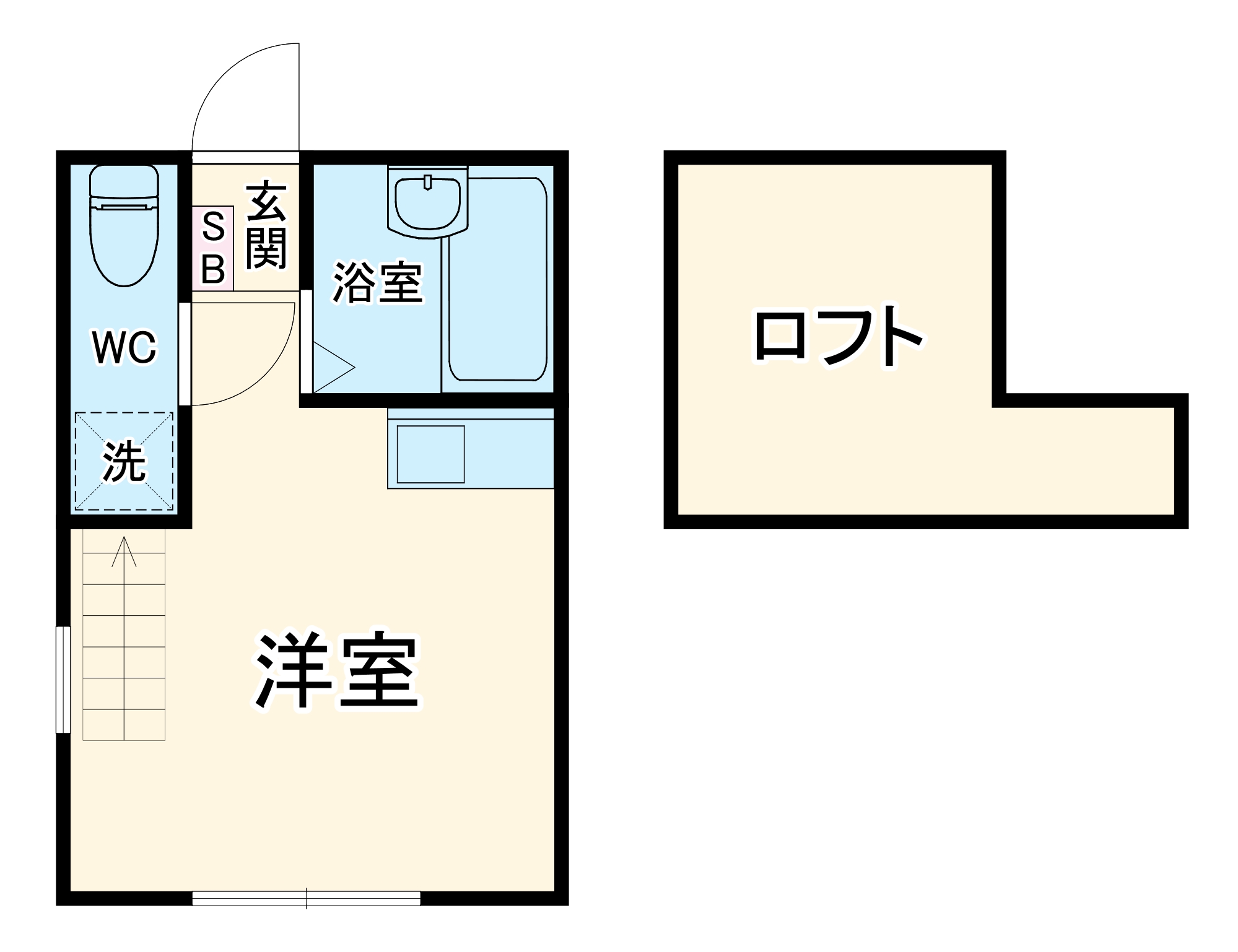 Kalio鶴間の間取り