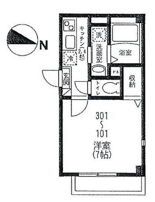 ヴェール マノワールの間取り
