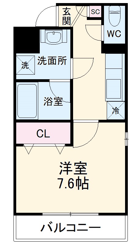 ジョイナス車道の間取り
