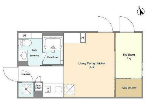 KDXレジデンス吉祥寺の間取り