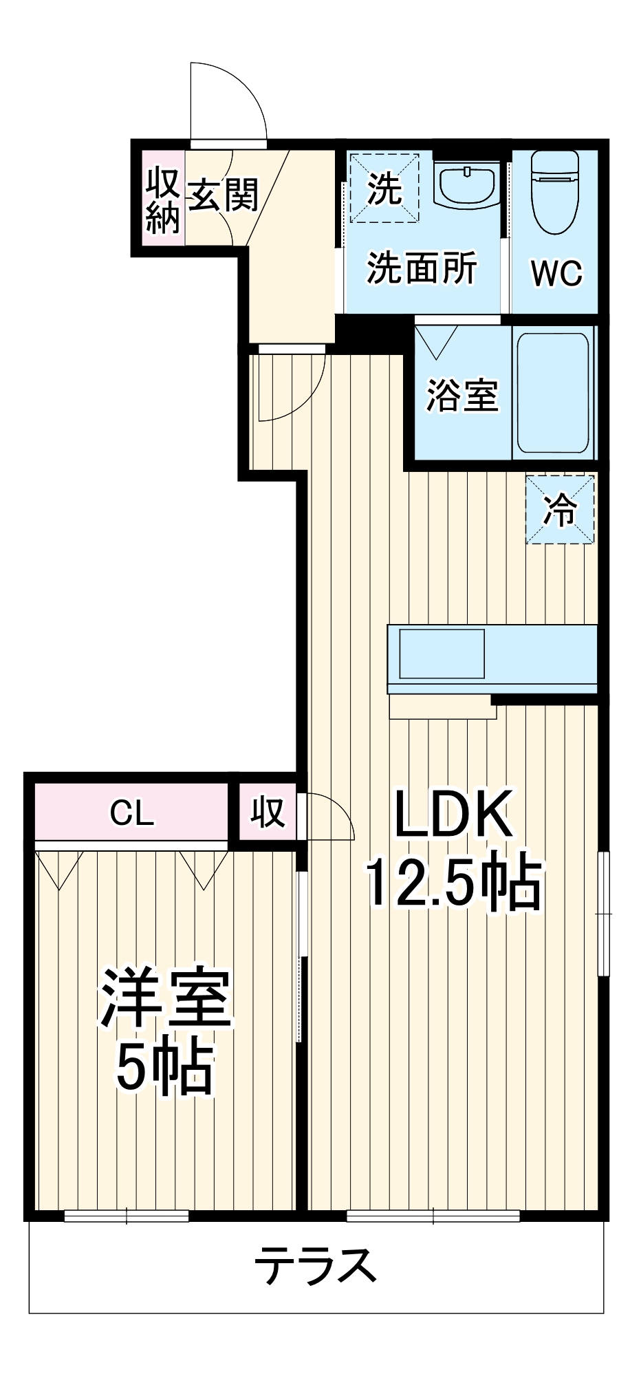 仮)ウィスティリアEastの間取り