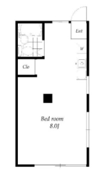 パラゼット十条の間取り