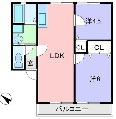 ソルステージⅢの間取り