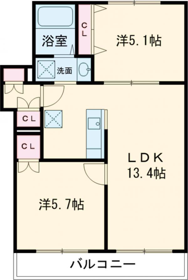 メゾン・ド・ソレイユの間取り