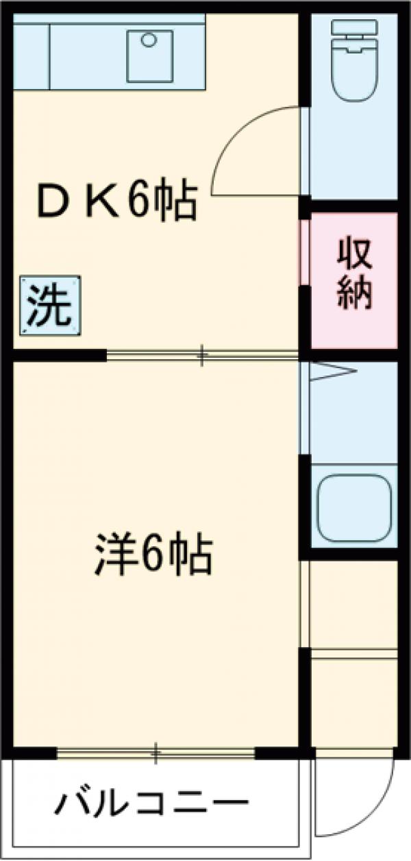 いつみ荘の間取り